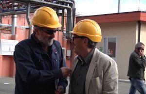 Con Enrico Rossi nei territorio della geotermia