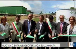 Inaugurazione Centrale Geotermoelettrica Bagnore 4. RAI TGR Toscana