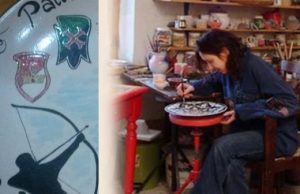 Radicofani. La passione per la ceramica nel “Piatto dell’Arciere” di Manila Guerrini