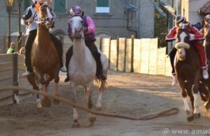 Castel del Piano. Palio, monte decise. Borgo vince la Prova. Il “Pioli” a Ferrari su Saburghesa