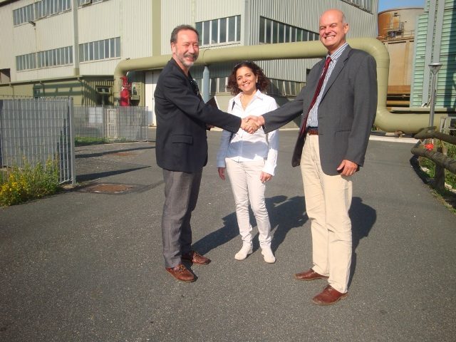 L’attore Bruno Santini visita la geotermia dell’Enel Green Power