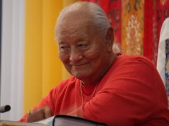 Arcidosso. A Merigar, la cerimonia per salutare e onorare il Maestro Namkhai Norbu
