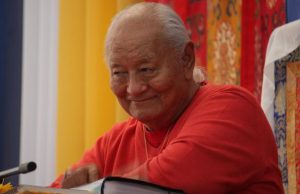 Arcidosso. A Merigar, la cerimonia per salutare e onorare il Maestro Namkhai Norbu
