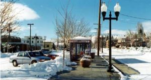 Bufera di neve nell’Oregon, ma la geotermia libera le strade