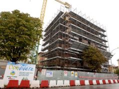 Un edificio con riscaldamento geotermico nel centro di Grosseto