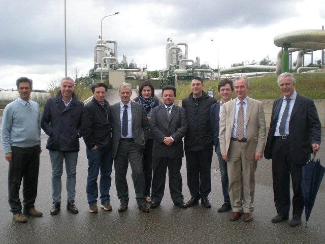 Geotermia, consiglieri regionali del PD in visita allo stabilimento Enel Green Power di Larderello