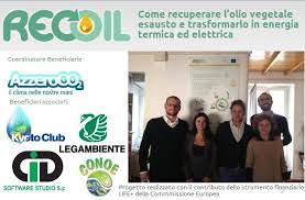 Dall’olio usato in cucina si produce il “biodiesel”