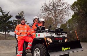 Un Quad per raggiungere le zone più impervie