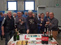 Montecerboli in festa per il saluti ai colleghi in pensione di Enel
