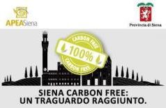 Siena Carbon Free, traguardo raggiunto.
