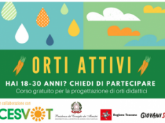 Giovanisì+: aperte le iscrizioni per il corso “Realizzare un orto didattico”