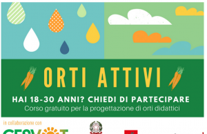 Giovanisì+: aperte le iscrizioni per il corso “Realizzare un orto didattico”