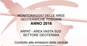 Arpat, le emissioni della geotermia sull’Amiata «perfettamente in linea» con i valori limite
