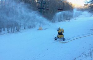 Neve sull’Amiata: cannoni in azione. Si scia per l’Immacolata