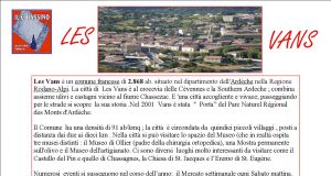 Turismo a Castelnuovo Val di Cecina: “Les Vans”