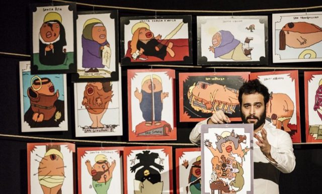 Le vite dei Santi diventano un gioco, ma è teatro