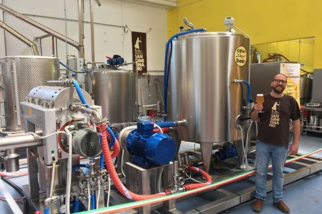 Birra: in Toscana il primo impianto al mondo a cavitazione idrodinamica
