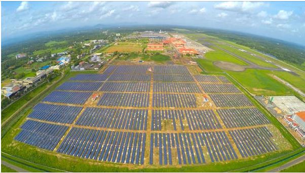 India, il primo aeroporto al mondo 100% solare