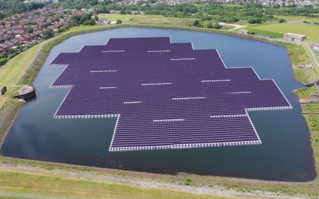 Fotovoltaico galleggiante, al via i lavori del super impianto europeo