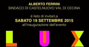 Turismo a Castelnuovo Val di Cecina: “LUX” presenta…”LODOLUX”