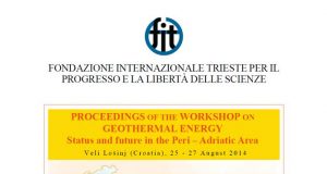 Pubblicati i Proceedings del Convegno “Workshop on Geothermal Energy”