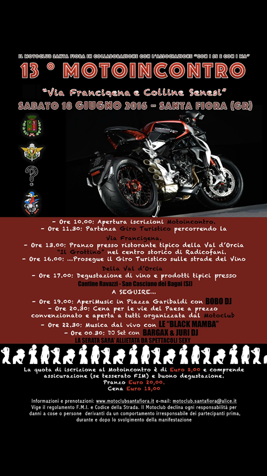 Turismo a Santa Fiora: 13° MotoIncontro