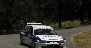 Castelnuovo Val di Cecina: Le auto del rally sfrecciano in Alta Val di Cecina