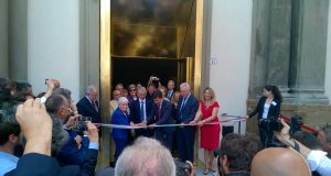 Cristina Grieco all’apertura del Museo dell’Istituto degli Innocenti
