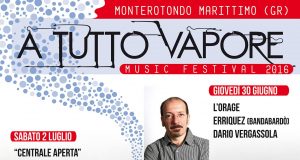 Turismo a Monterotondo M.mo: Monterotondo fa il pieno di big con il music festival “A tutto vapore”.