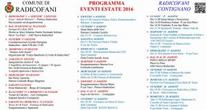 Turismo a Radicofani: Eventi Estate 2016