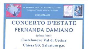 Turismo a Castelnuovo Val di Cecina: Concerto d’estate, con Fernanda Damiano
