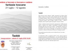 Radicondoli: Inaugurazione mostra “Fantasie toscane, vedere e toccare o toccare e vedere” –