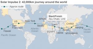 Solar impulse 2 è atterrato, il giro del mondo su un aereo solare adesso è realtà