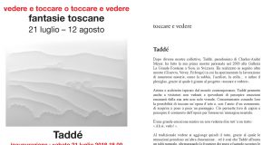 Radicondoli: Inaugurazione mostra “Fantasie toscane, vedere e toccare o toccare e vedere” –