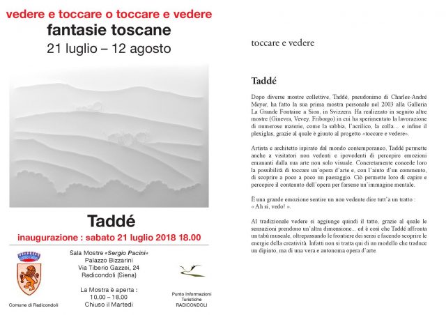 Radicondoli: Inaugurazione mostra