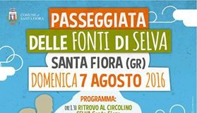 Turismo a Santa Fiora: Passeggiata delle Fonti di Selva
