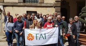 Santa Fiora. Visita della delegazione del FAI