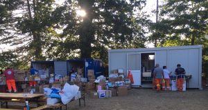 Terremoto, la solidarietà di Pomarance