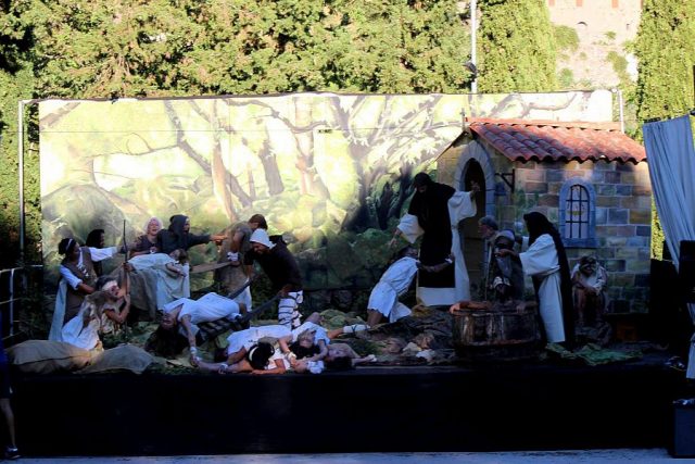 Turismo a Pomarance: Nei quadri viventi si deve restare fermi