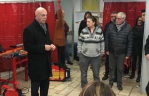 Inaugurato il laboratorio di saldatura ad alta tecnologia