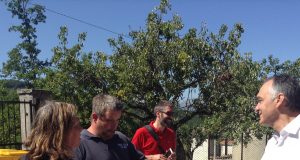 Terremoto centro Italia, Rossi al campo di Amatrice: “Prevenzione unica strategia vincente”