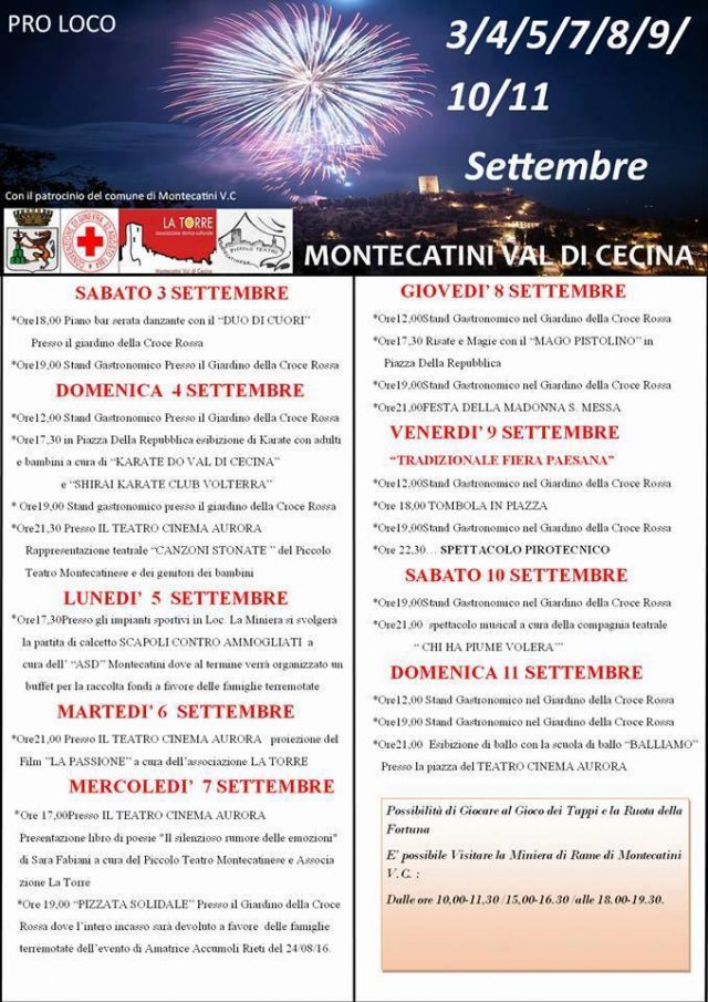 Turismo a Montecatini Val di Cecina: