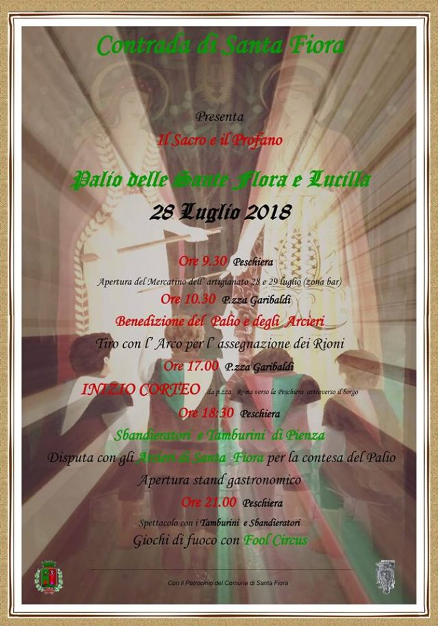 Santa Fiora: Palio delle Sante Flora e Lucilla