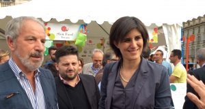 Salone del Gusto 2016: Allo stand Slow Food Toscana anche il ministro Franceschini, la sindaca Appendino e il governatore Chiamparino