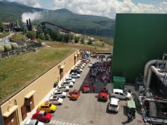 Amiata: successo per il raduno delle 500 con il passaggio dalla centrale di Bagnore