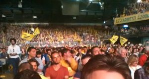 Federico Balocchi alla manifestazione di Coldiretti a Firenze