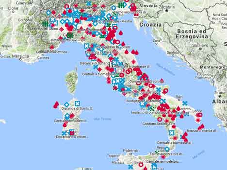 Contestazioni territoriali in Italia
