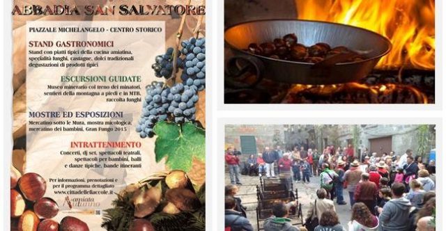 Abbadia S. Salvatore. Festa d’Autunno: due fine settimana all’insegna della tradizione, proposte turistiche ed enogastromia