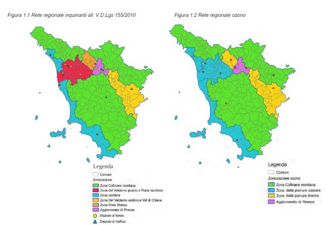 Arpat, in Toscana la qualità dell'aria è «complessivamente positiva». Con 3 criticità