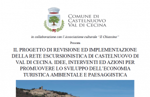 Castelnuovo Val di Cecina, la riqualificazione della sentieristica comunale